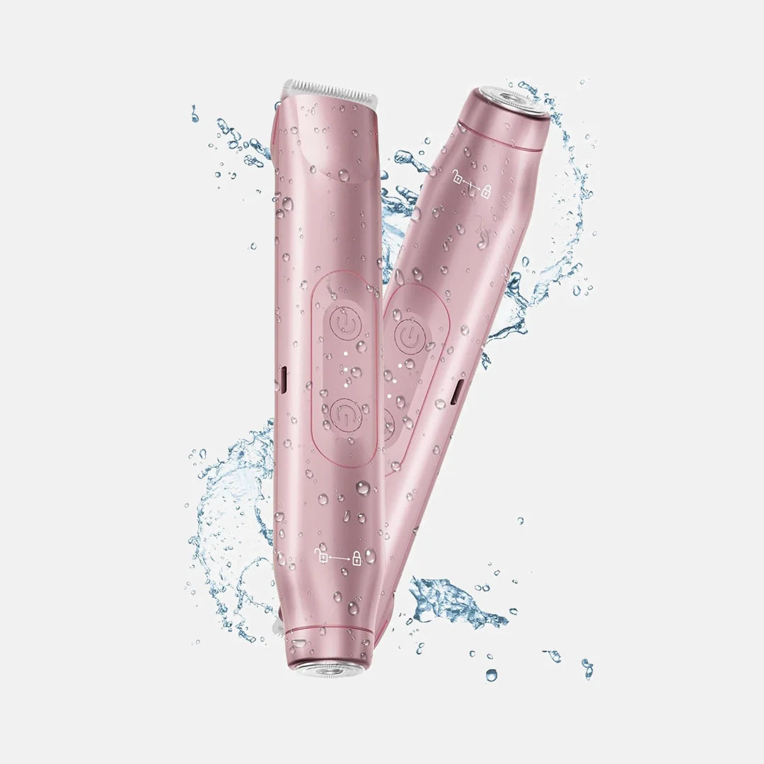2-in-1 Painless Bikini Hair Trimmer