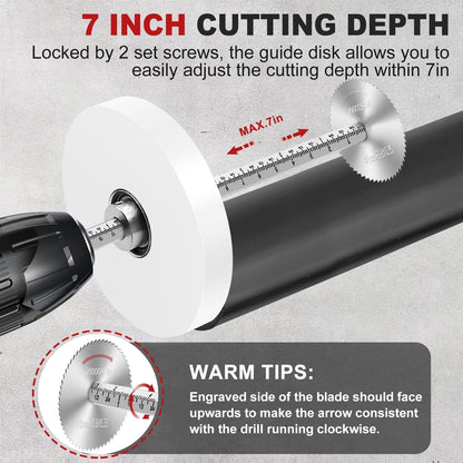 Inside Pipe Cutter for PVC Pipe Cutter Tool Kit