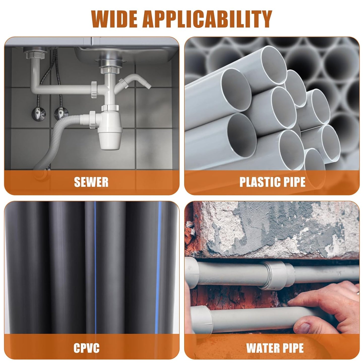 Inside Pipe Cutter for PVC Pipe Cutter Tool Kit