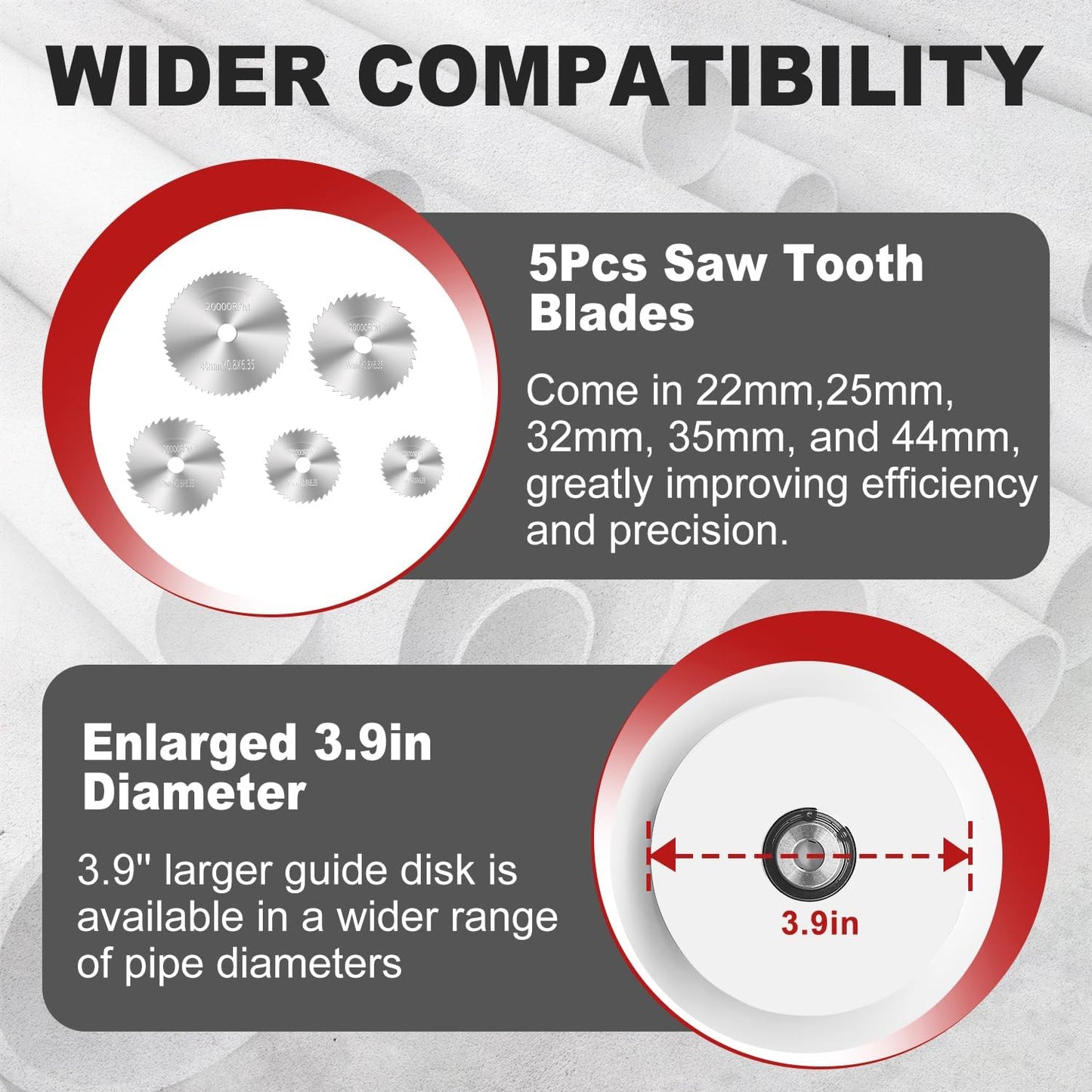 Inside Pipe Cutter for PVC Pipe Cutter Tool Kit