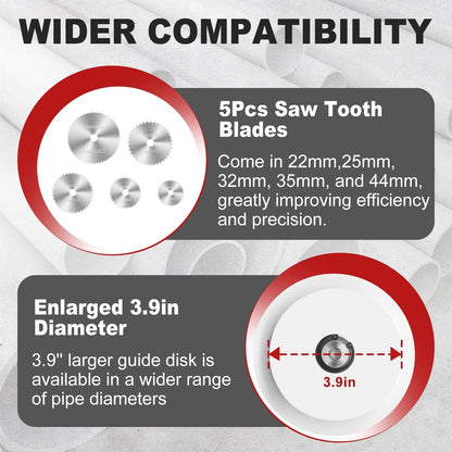 Inside Pipe Cutter for PVC Pipe Cutter Tool Kit
